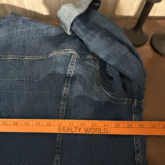 Old Navy Blue Denim Jean Jacket - Picture 8 of 9